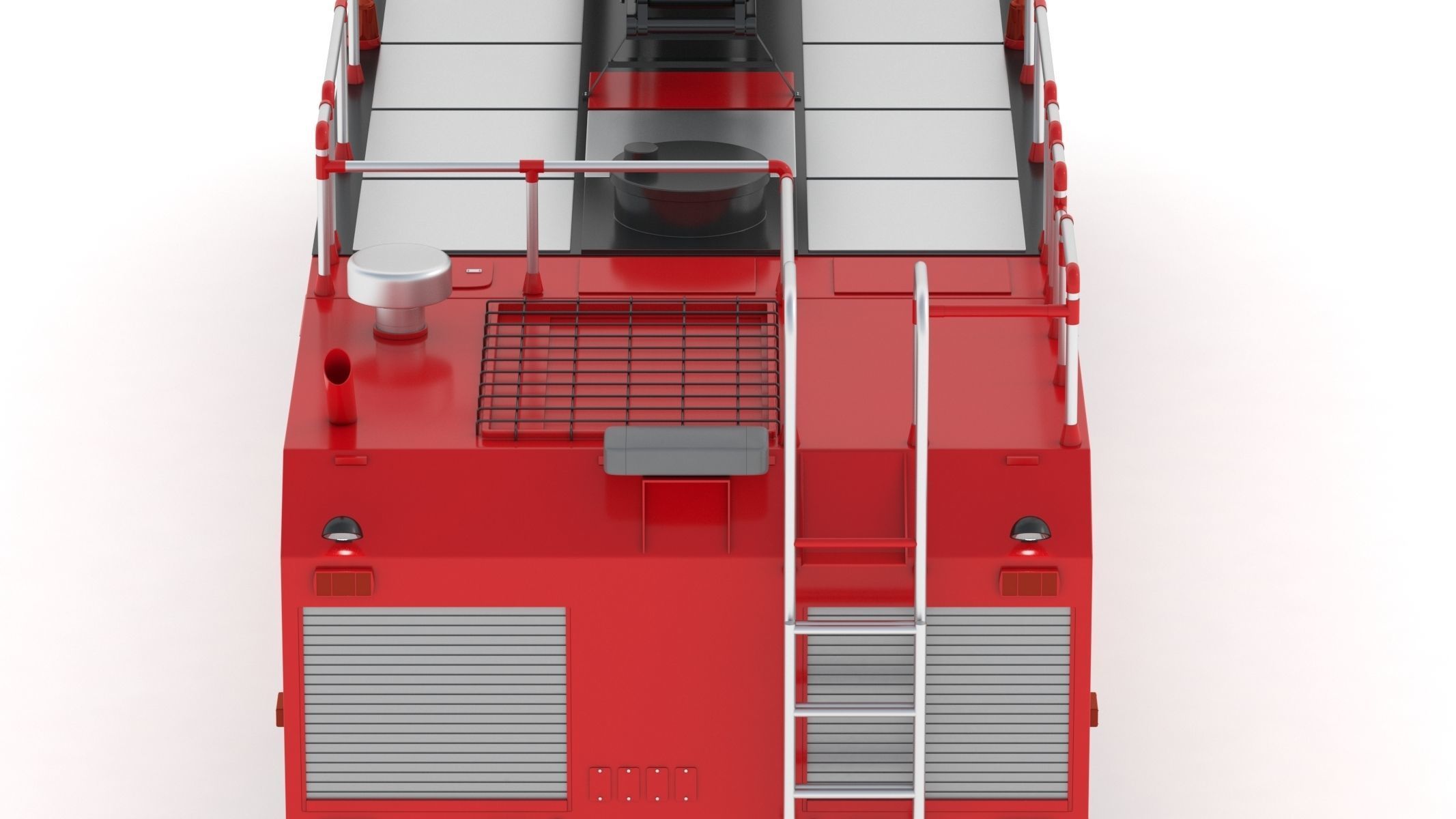 Oshkosh Striker 4500 ARFF Airport Engine 3D model_14