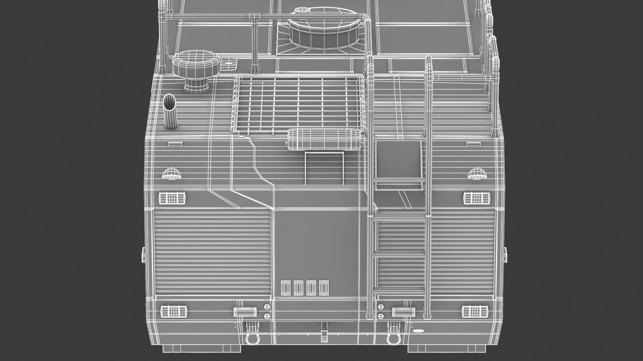 Oshkosh Striker 4500 ARFF Airport Engine 3D model_34