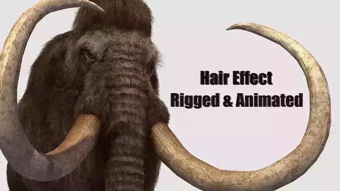 mammoth elephant 3D model