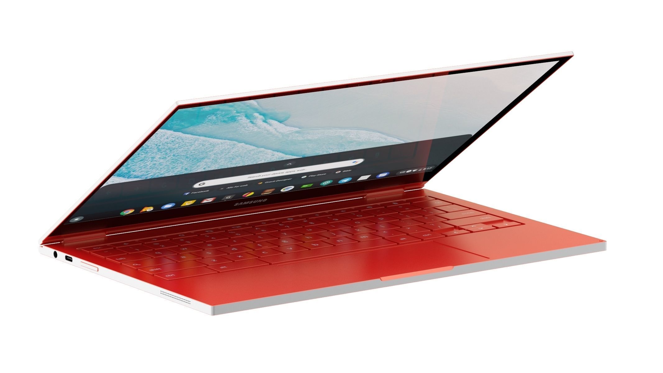 Samsung Galaxy Chromebook 3D model_4