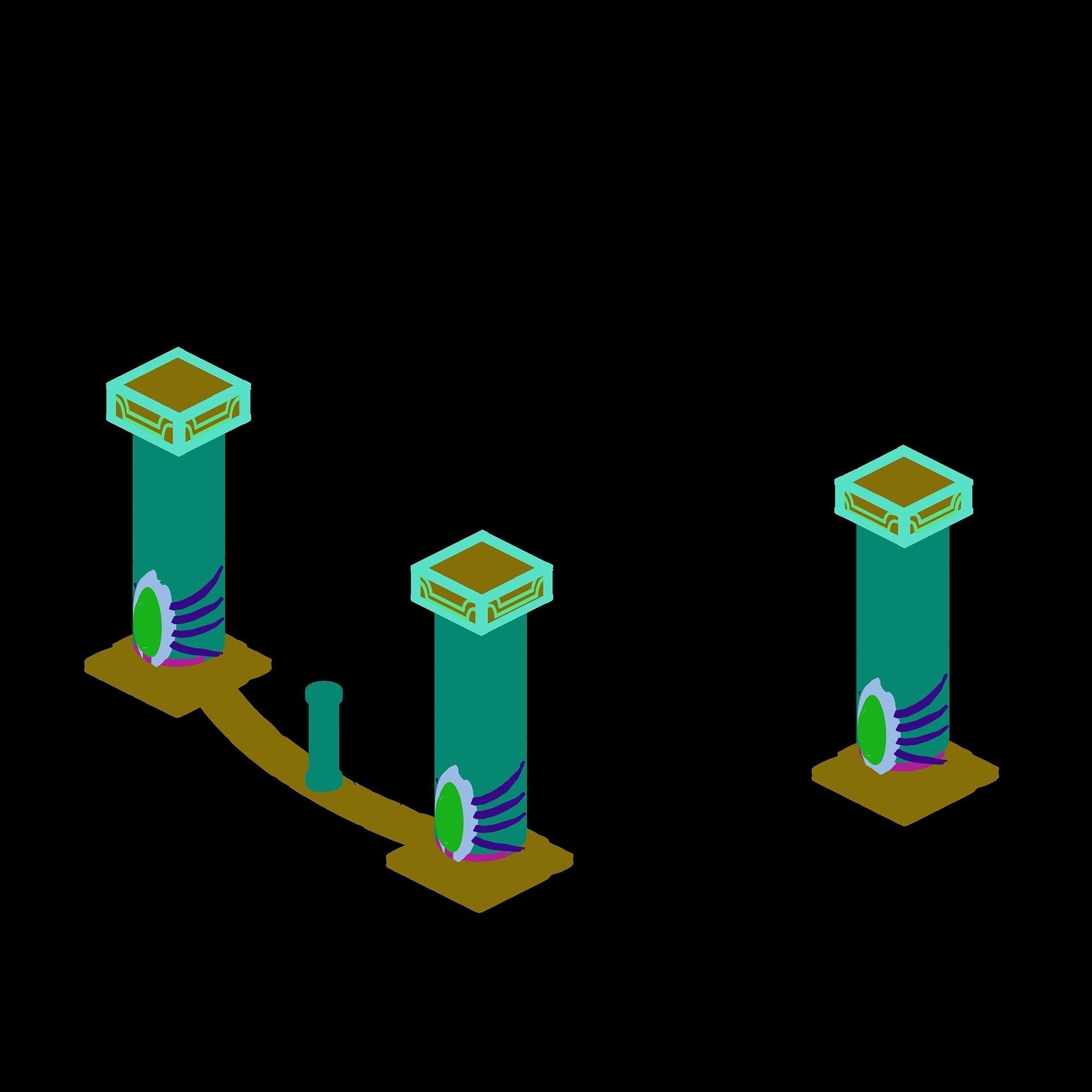 Endless sea - pillar 2 3D model_3