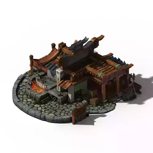 Xiangyang City - Blacksmith Shop 01