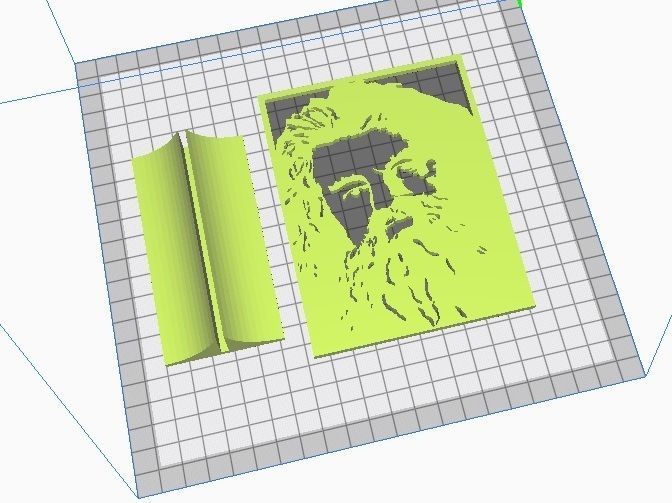 Hagrid harry potter art 3D print model_2