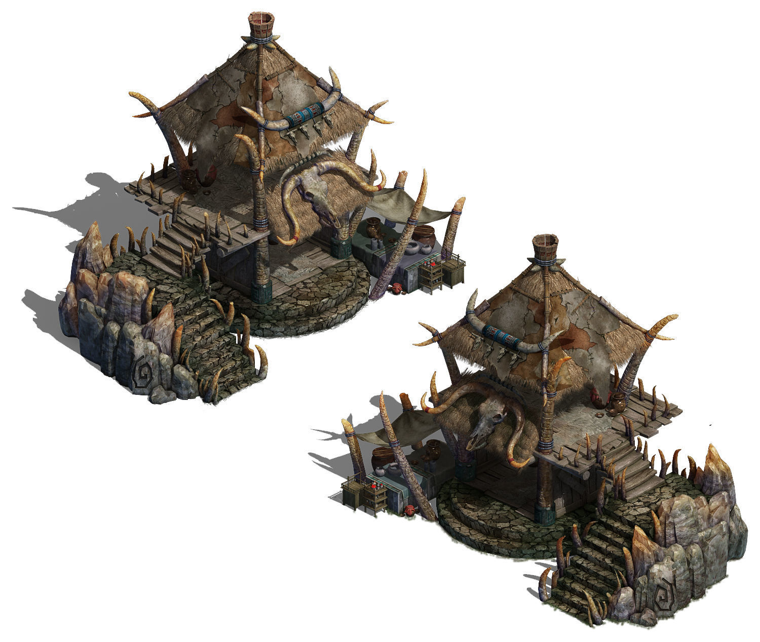 Regulus tribe - Horns House 01 3D model_1