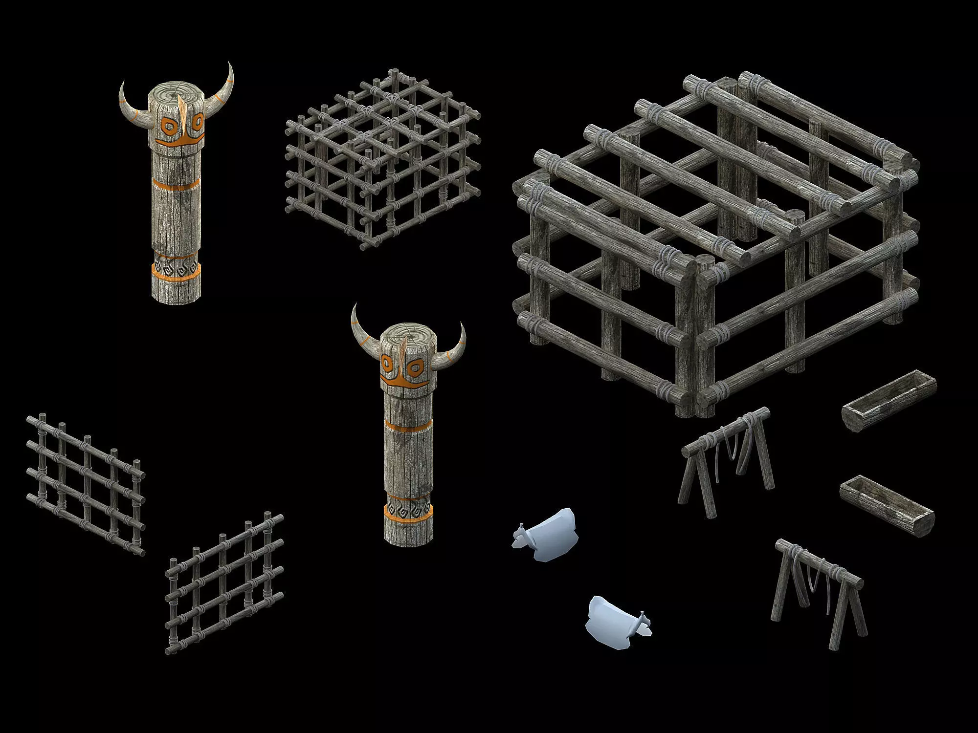 Trainer Building 01 3D model_0