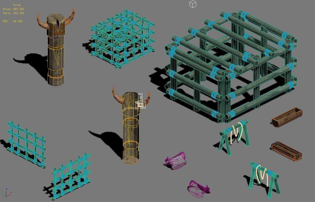 Trainer Building 01 3D model_2