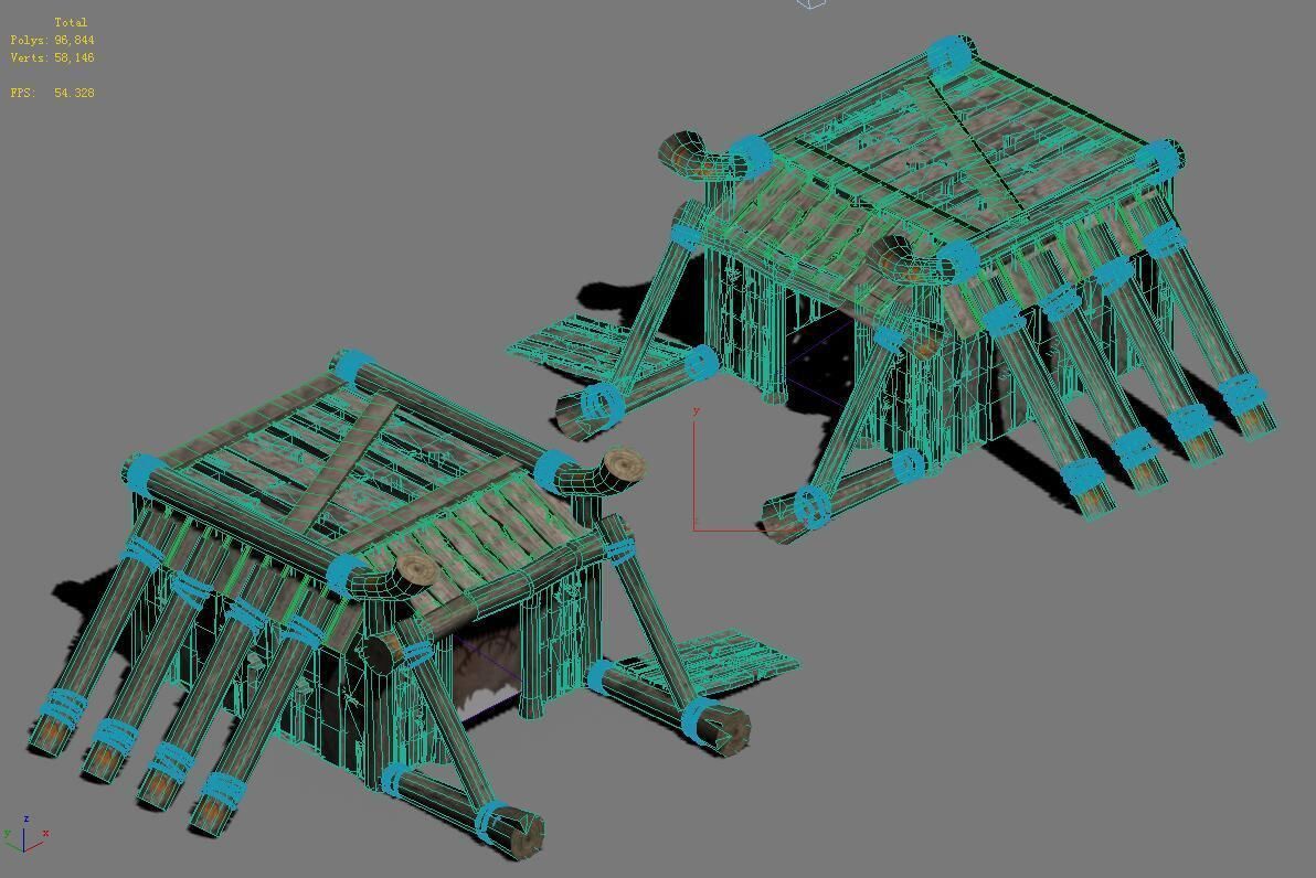 Trainer Building 02 3D model_2