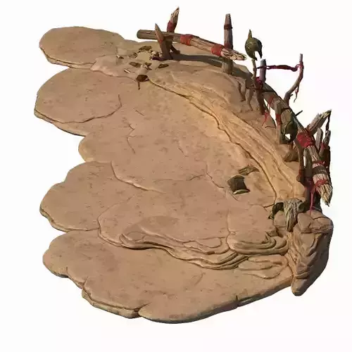 Yanmen off - wooden fence