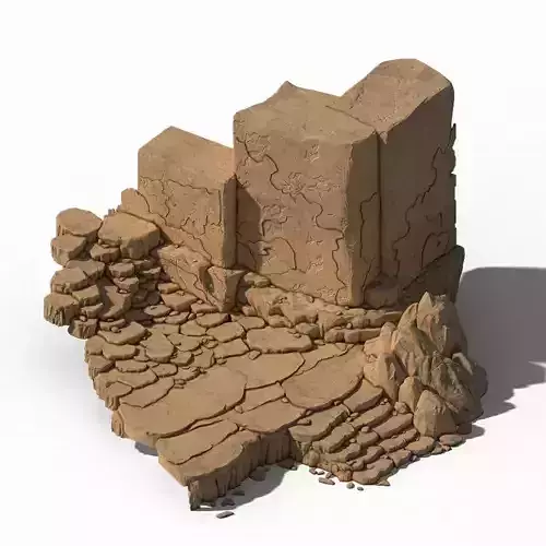 Yanmenguan - ancient frescoes