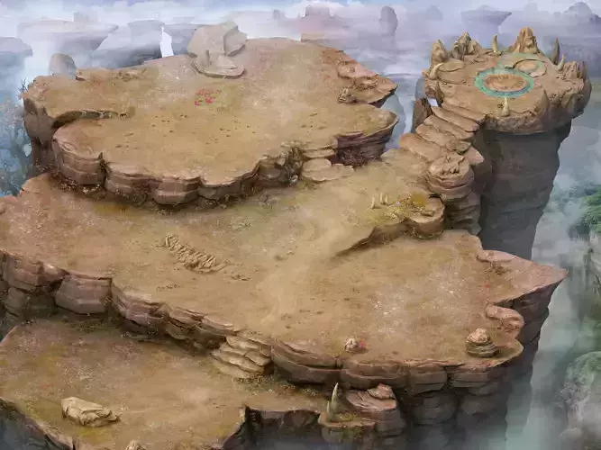 Forgotten tribe - terrain