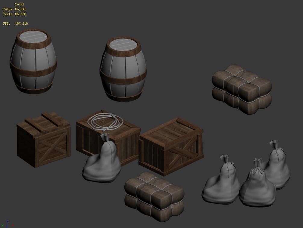 Forgotten tribe - debris 3D model_3