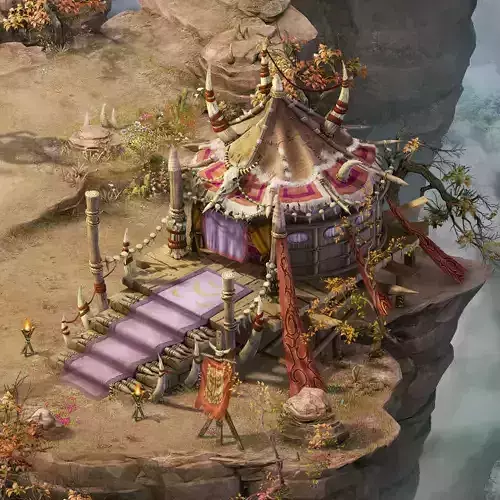 Forgotten tribe - tent 01