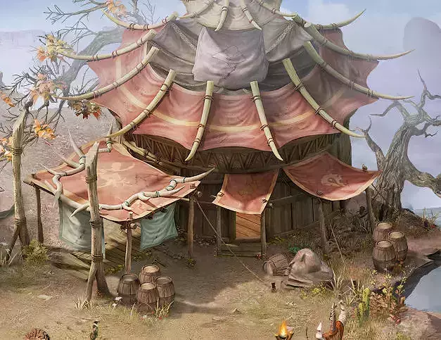 Forgotten tribe - tent 02