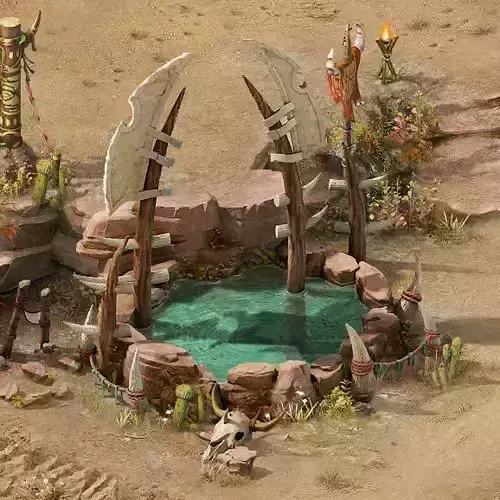 Forget the land - the pool