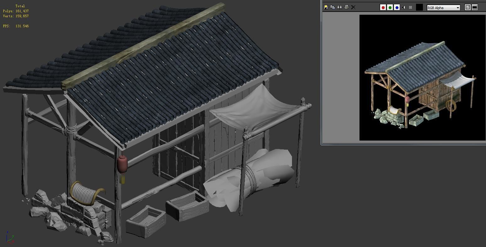Station Building - Stables 034 3D model_4