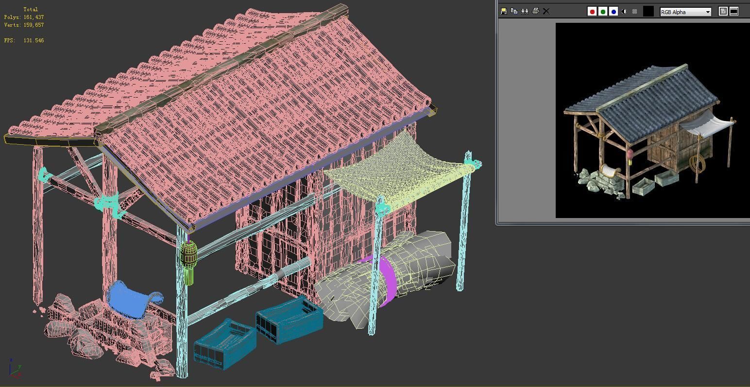 Station Building - Stables 034 3D model_5