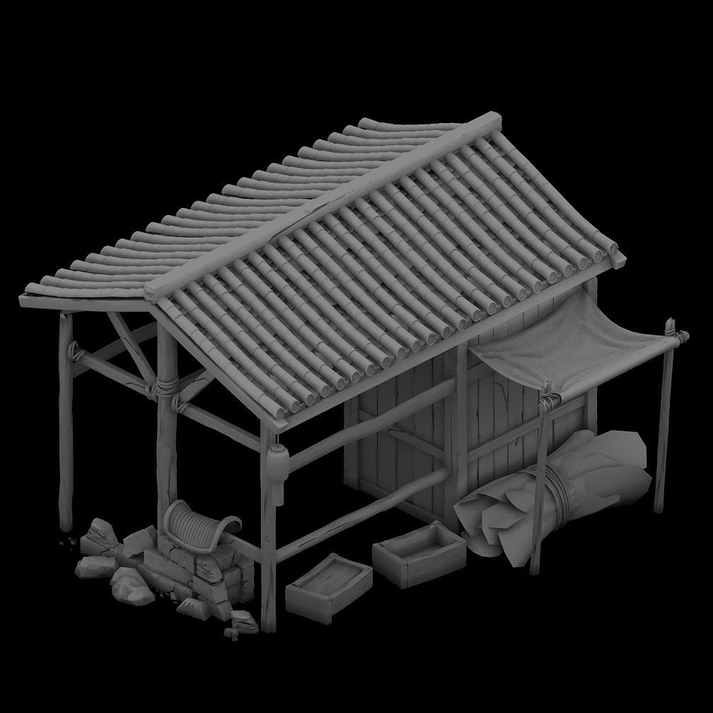 Station Building - Stables 034 3D model_2