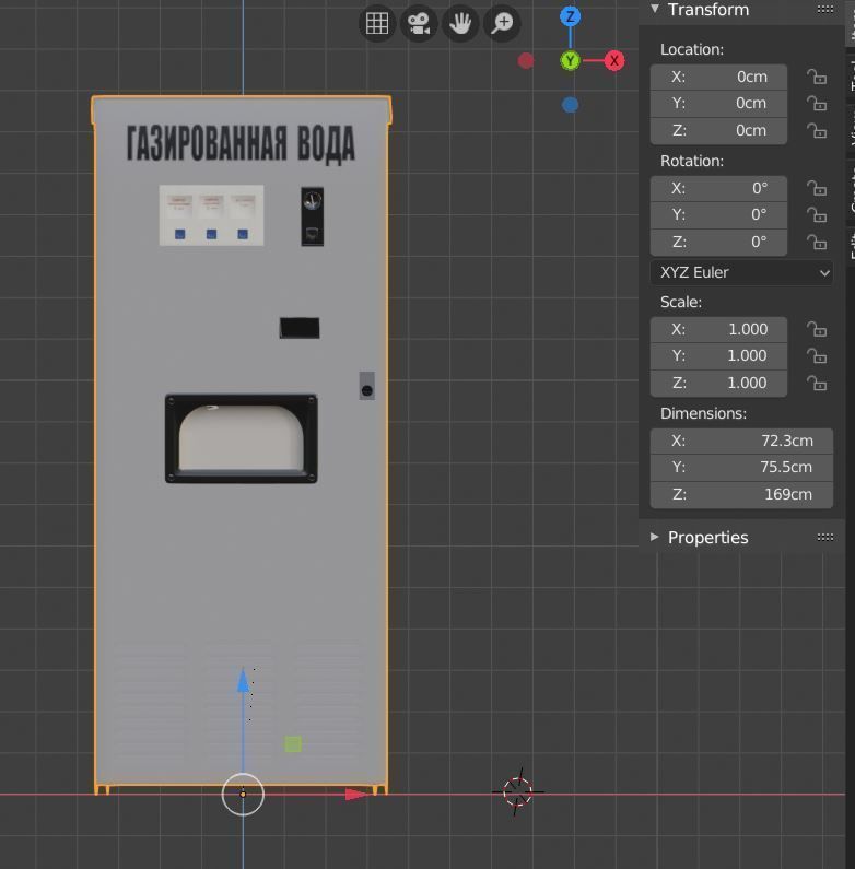 Soviet soda machine AT-101M 3D model_11