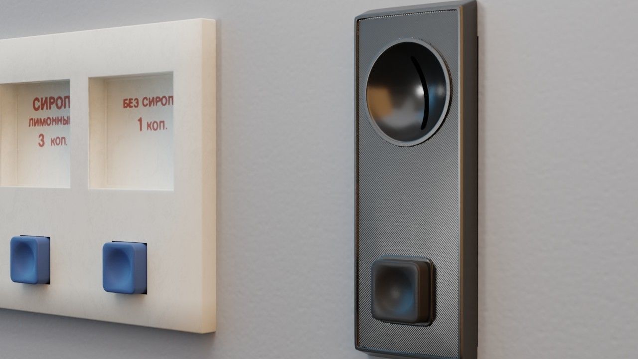 Soviet soda machine AT-101M 3D model_4