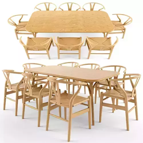 wooden TABLE chair CH24