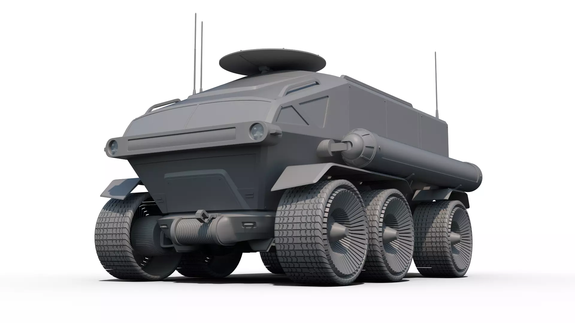 Toyota Lunar Cruiser Jaxa Moon Rover 3D model_0