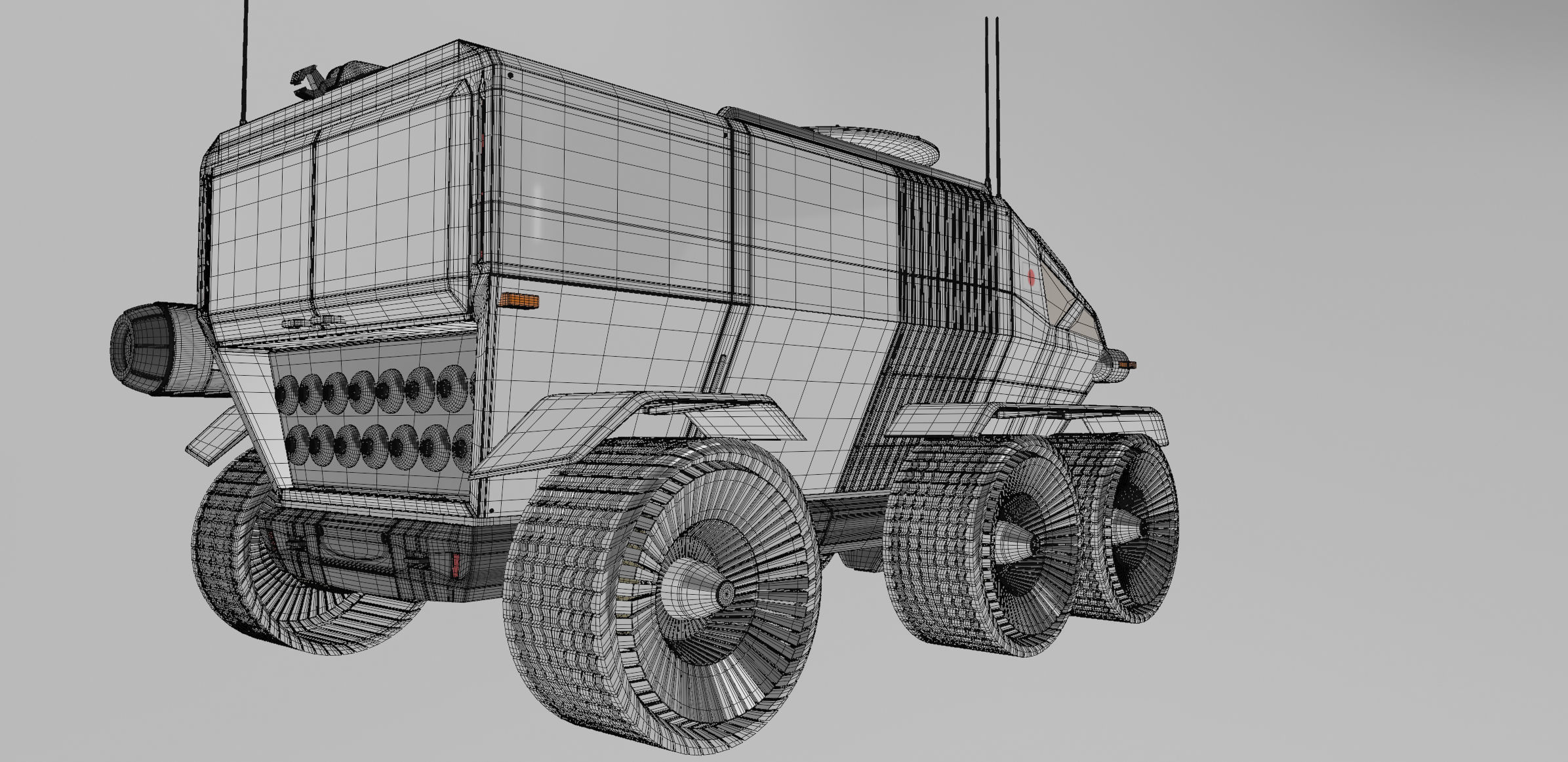 Toyota Lunar Cruiser Jaxa Moon Rover 3D model_19