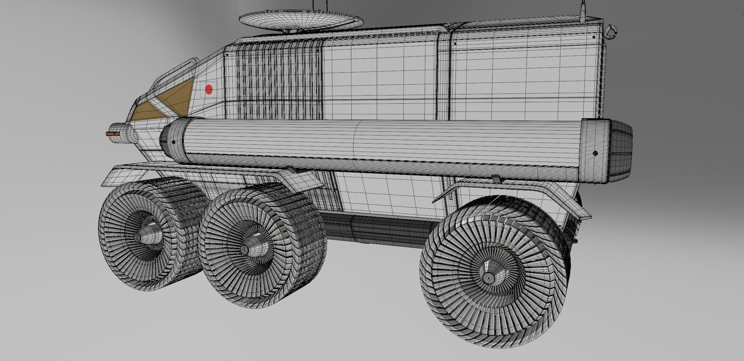 Toyota Lunar Cruiser Jaxa Moon Rover 3D model_14