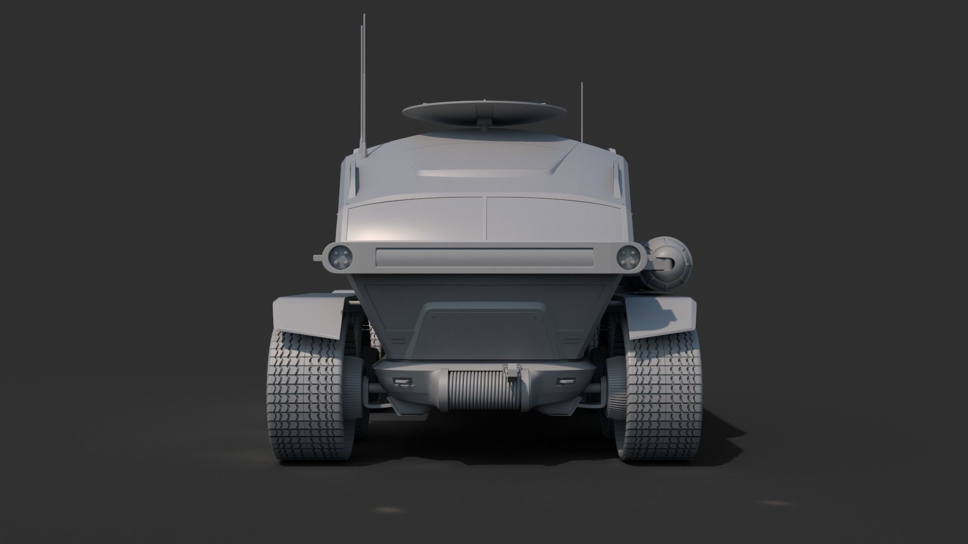 Toyota Lunar Cruiser Jaxa Moon Rover 3D model_2