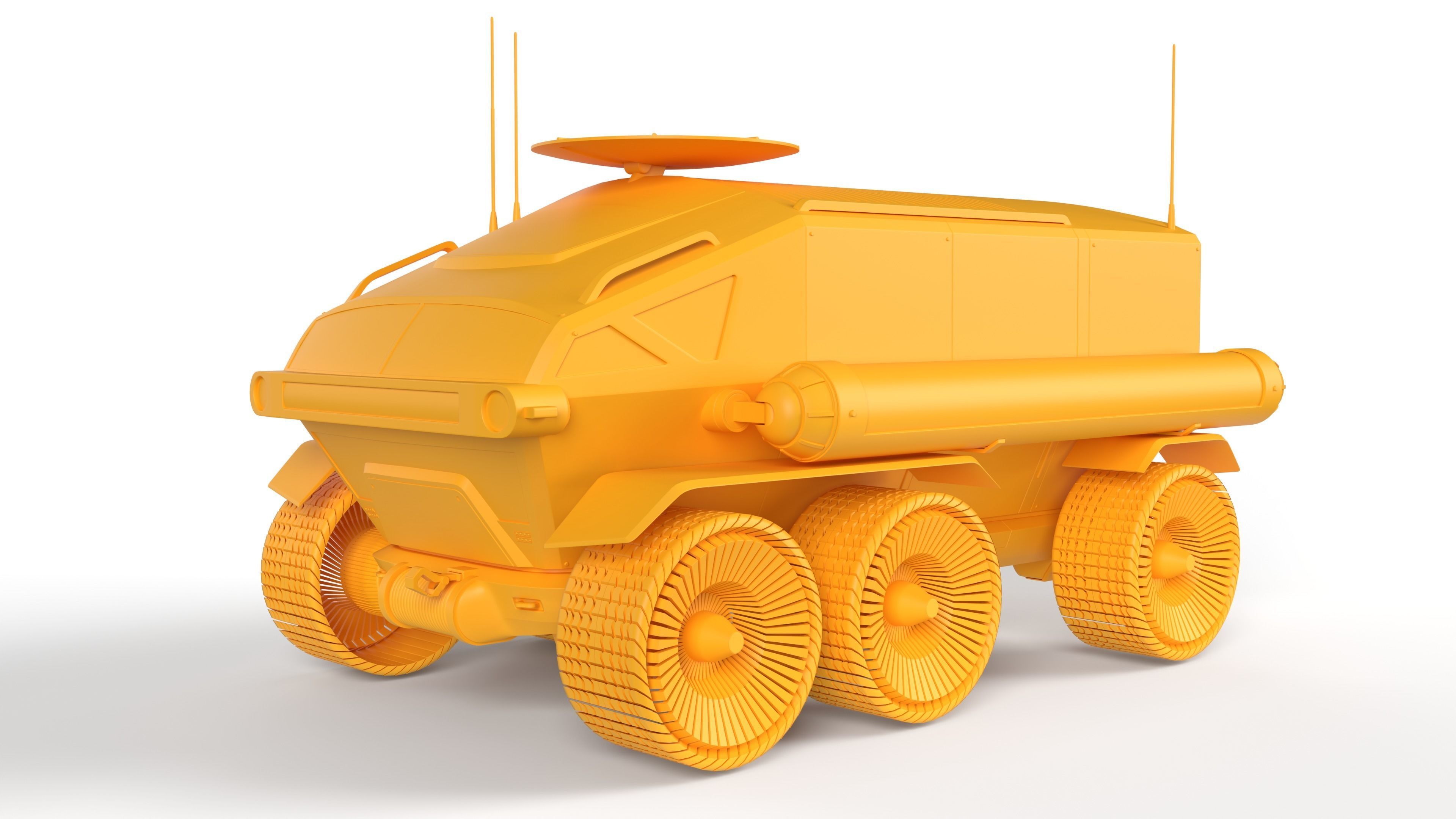 Toyota Lunar Cruiser Jaxa Moon Rover 3D model_5