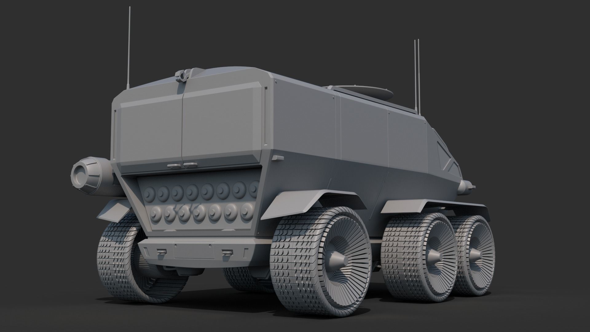 Toyota Lunar Cruiser Jaxa Moon Rover 3D model_1