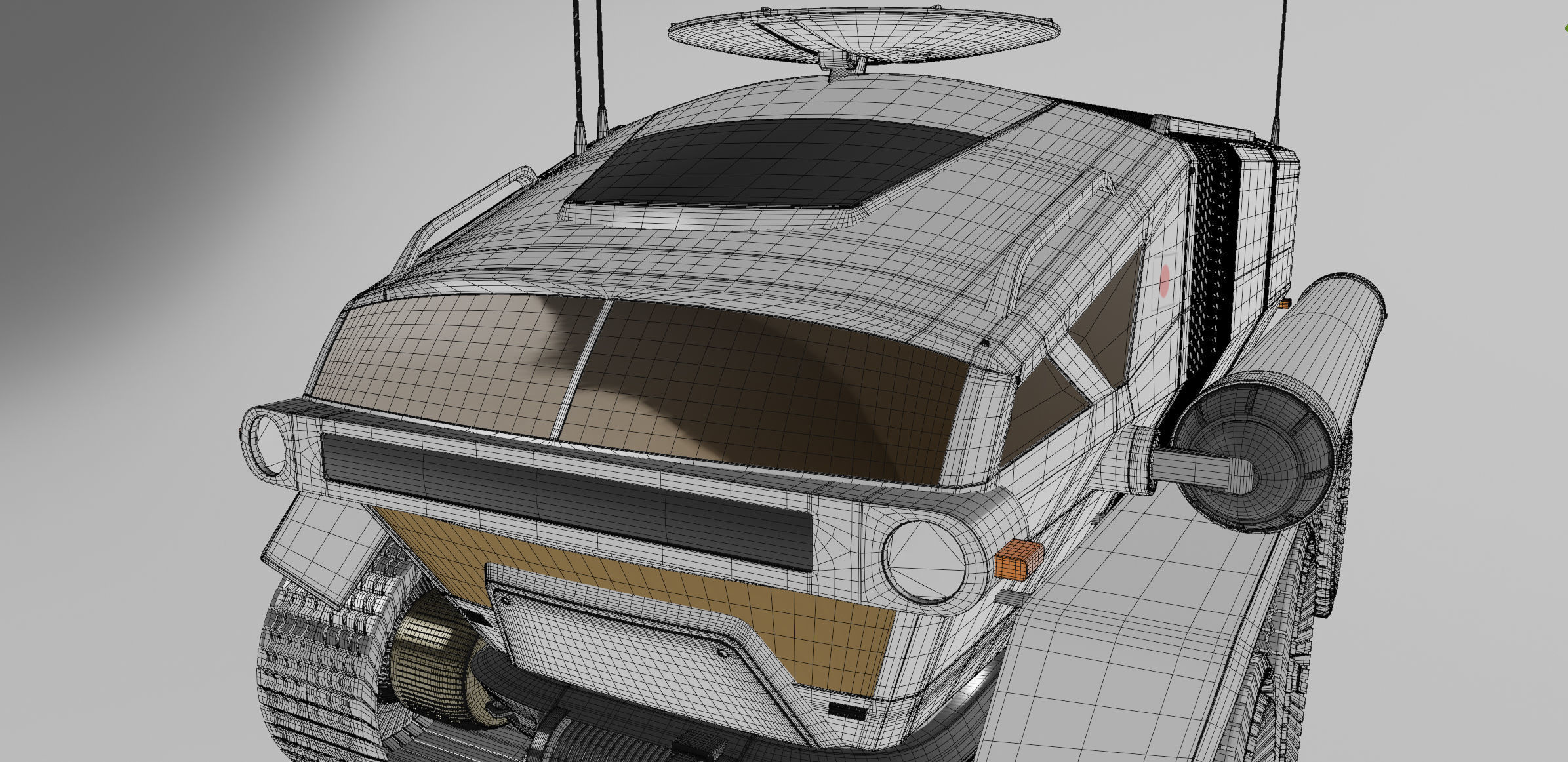 Toyota Lunar Cruiser Jaxa Moon Rover 3D model_16