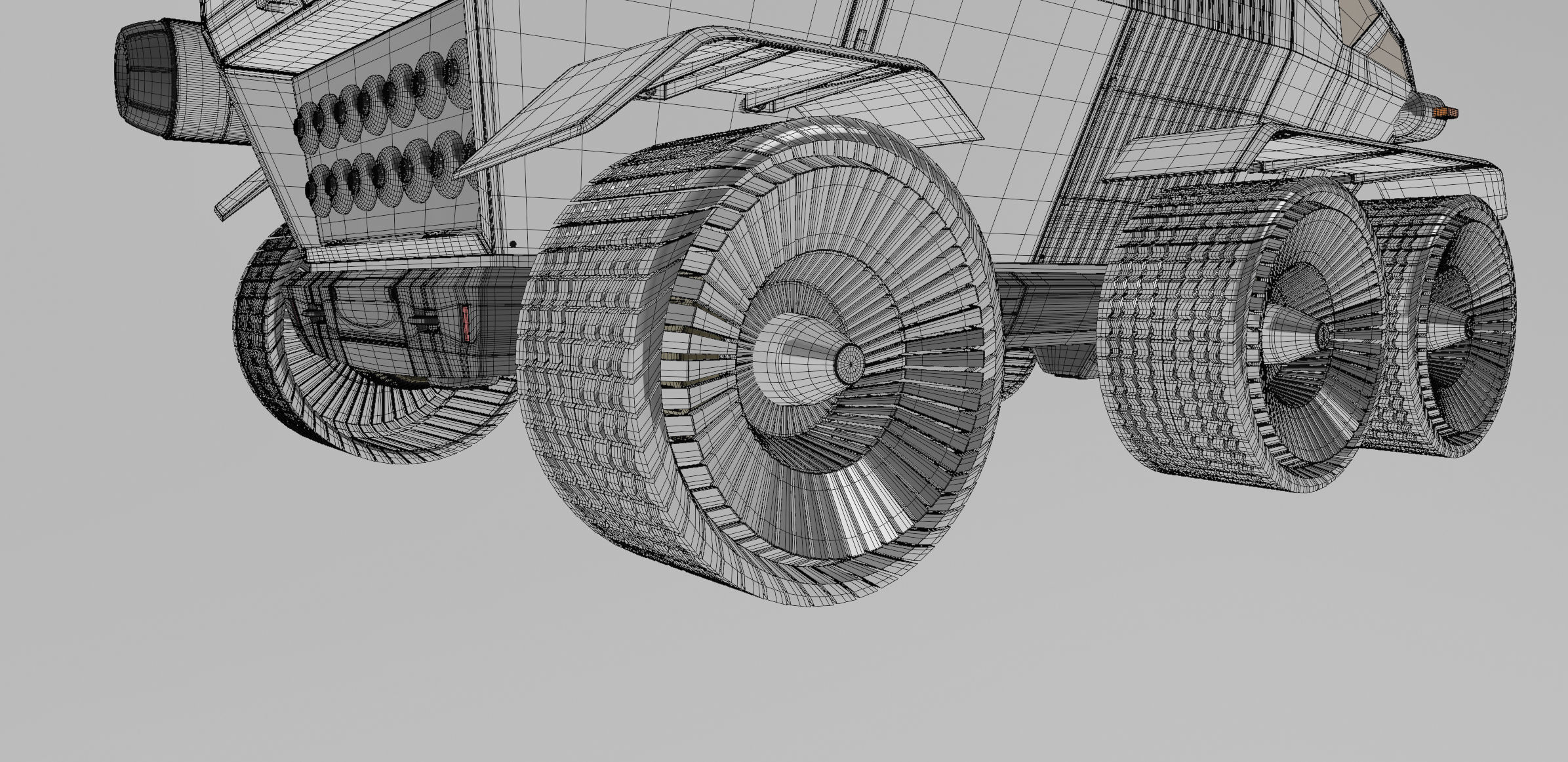 Toyota Lunar Cruiser Jaxa Moon Rover 3D model_26
