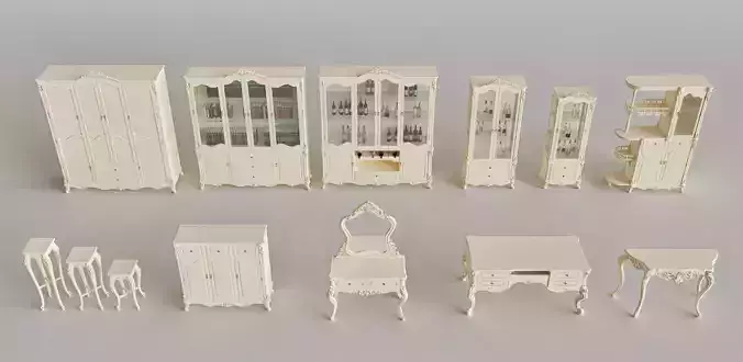 European-style furniture set