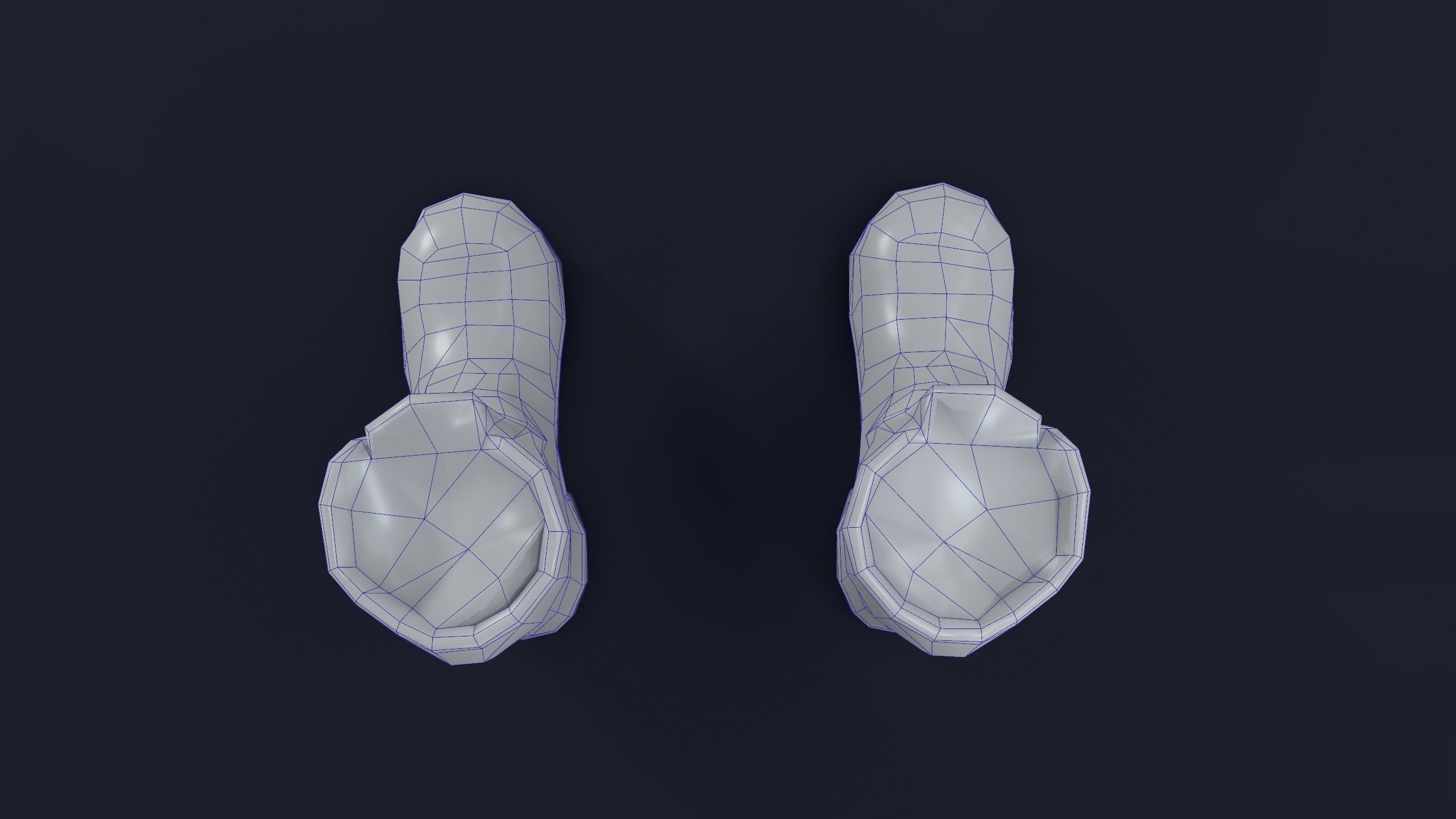 Dirty shoes Free low-poly 3D model_12