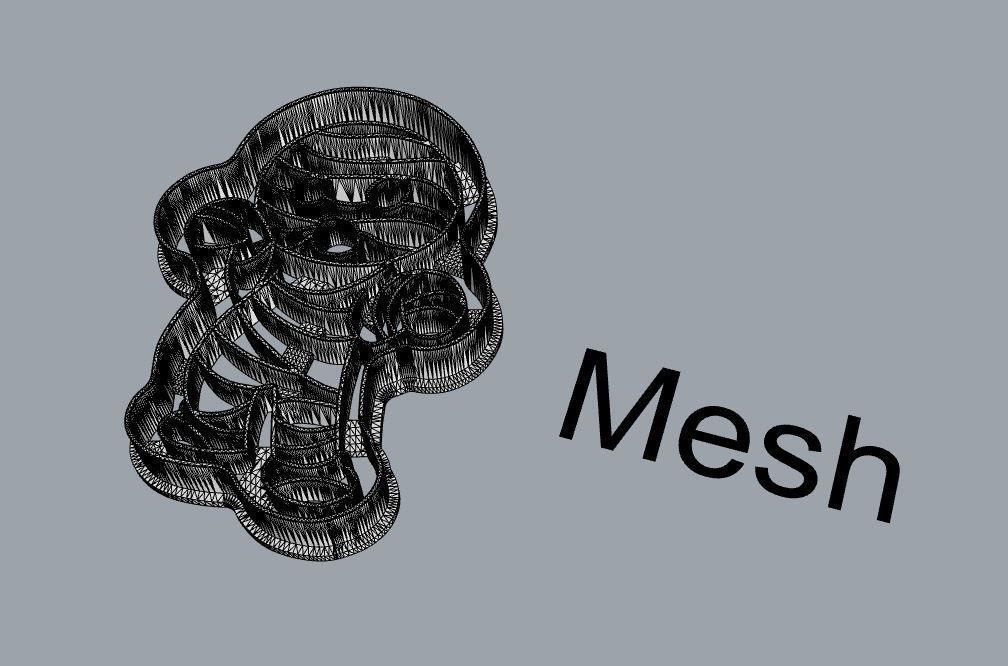 Mummy cookie cutter 3D print model_2