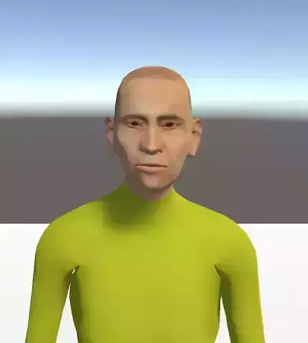 Unity Humanoid Model Male 003 Free 3D model