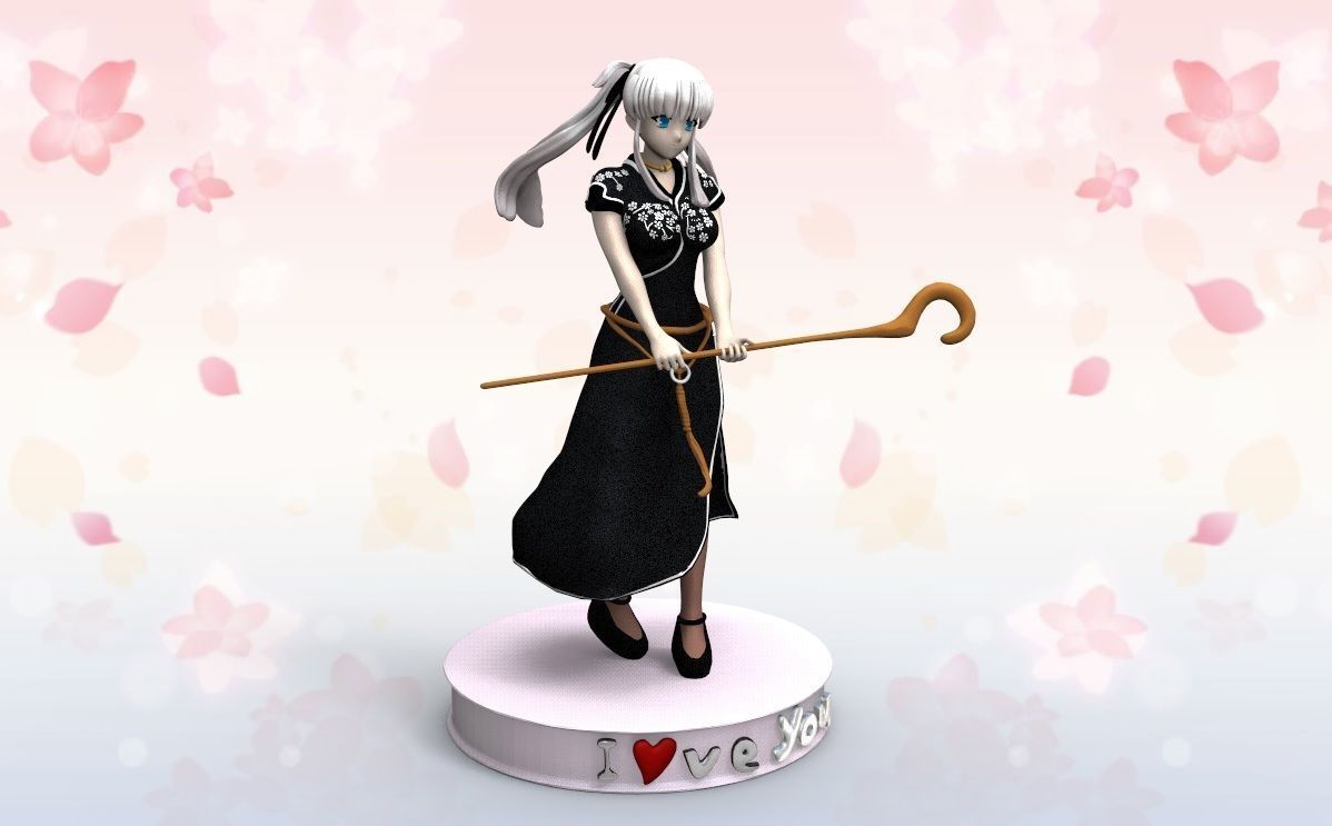 3d printer - Character Mabinogi  Nao 3D print model_7