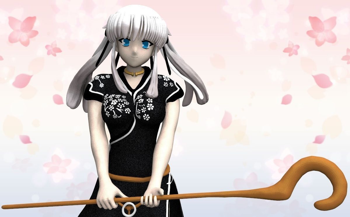 3d printer - Character Mabinogi  Nao 3D print model_4