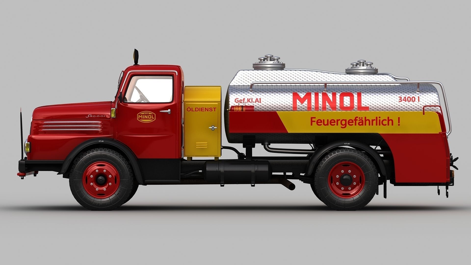 IFA S4000-1 Tank Truck MINOL 3D model_1