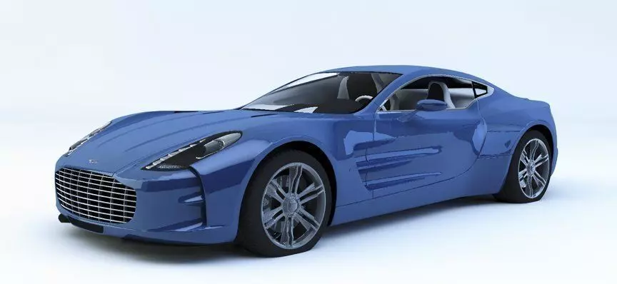 Aston Martin One 77 Free 3D model_0