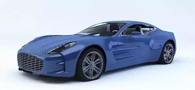 Aston Martin One 77 Free 3D model