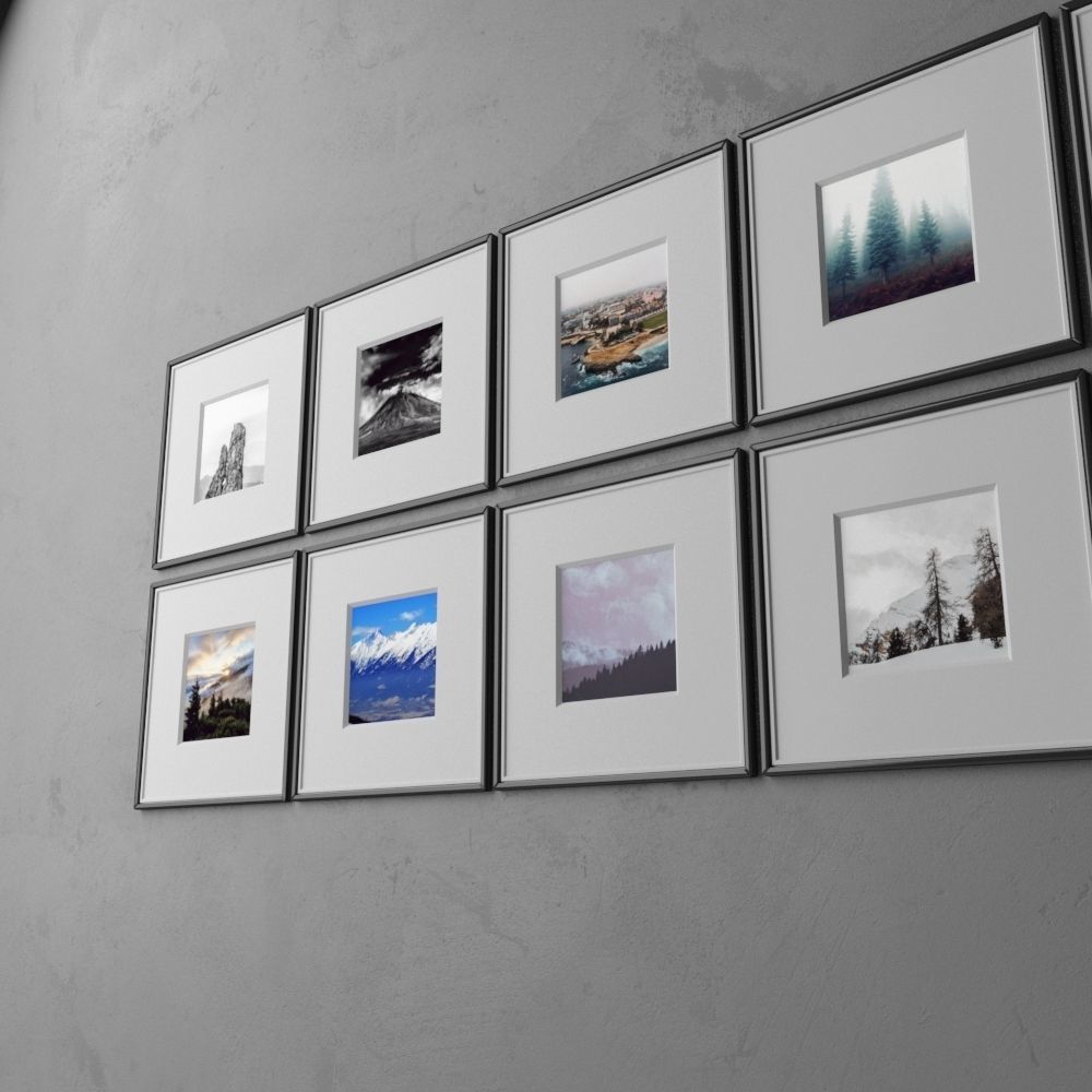 frame6 2x5 quad-10 3D model_2