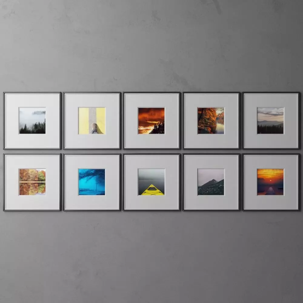 frame6 2x5 quad-12 3D model_0