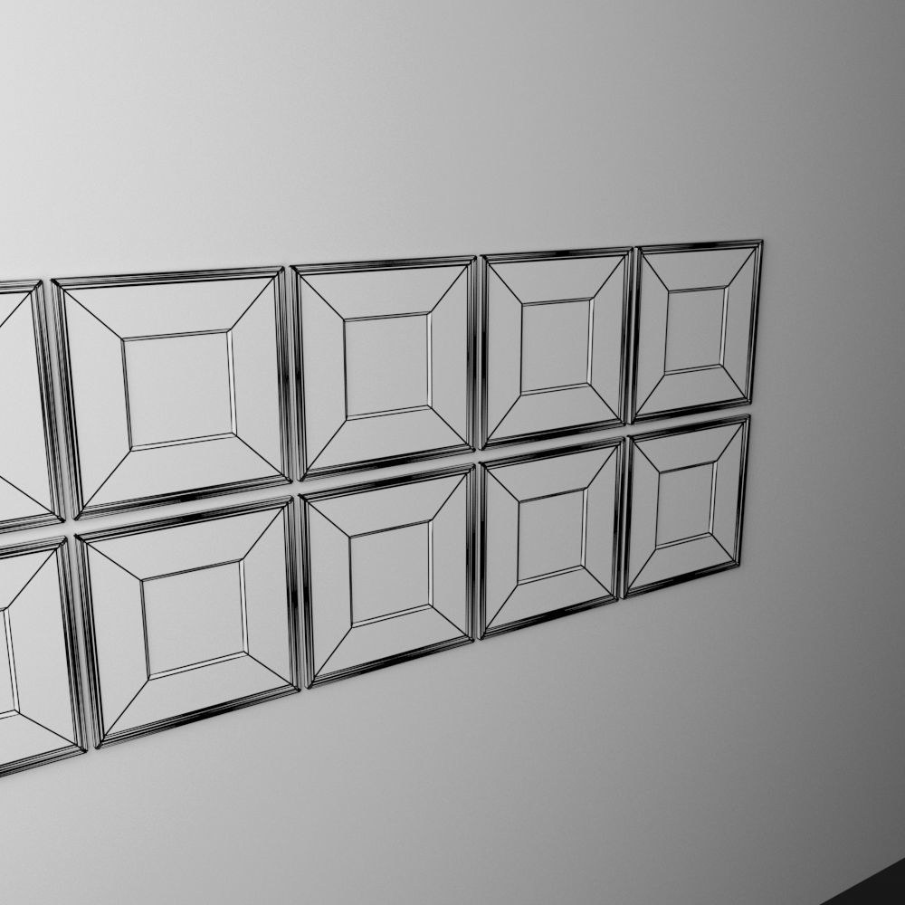 frame6 2x5 quad-12 3D model_4