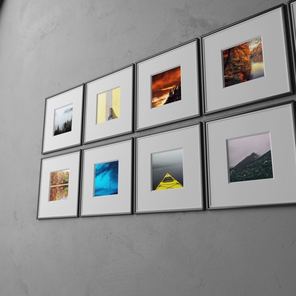 frame6 2x5 quad-12 3D model_2