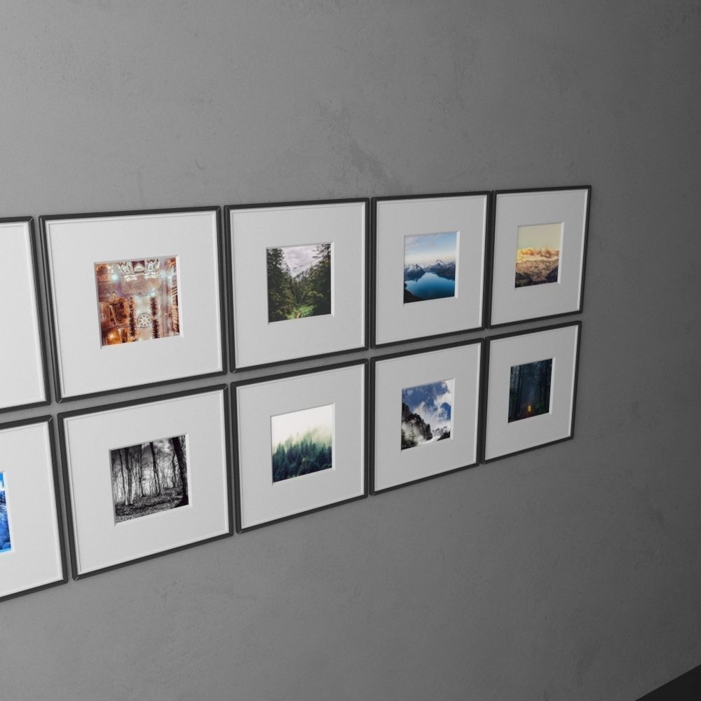 frame6 2x5 quad-13 3D model_1