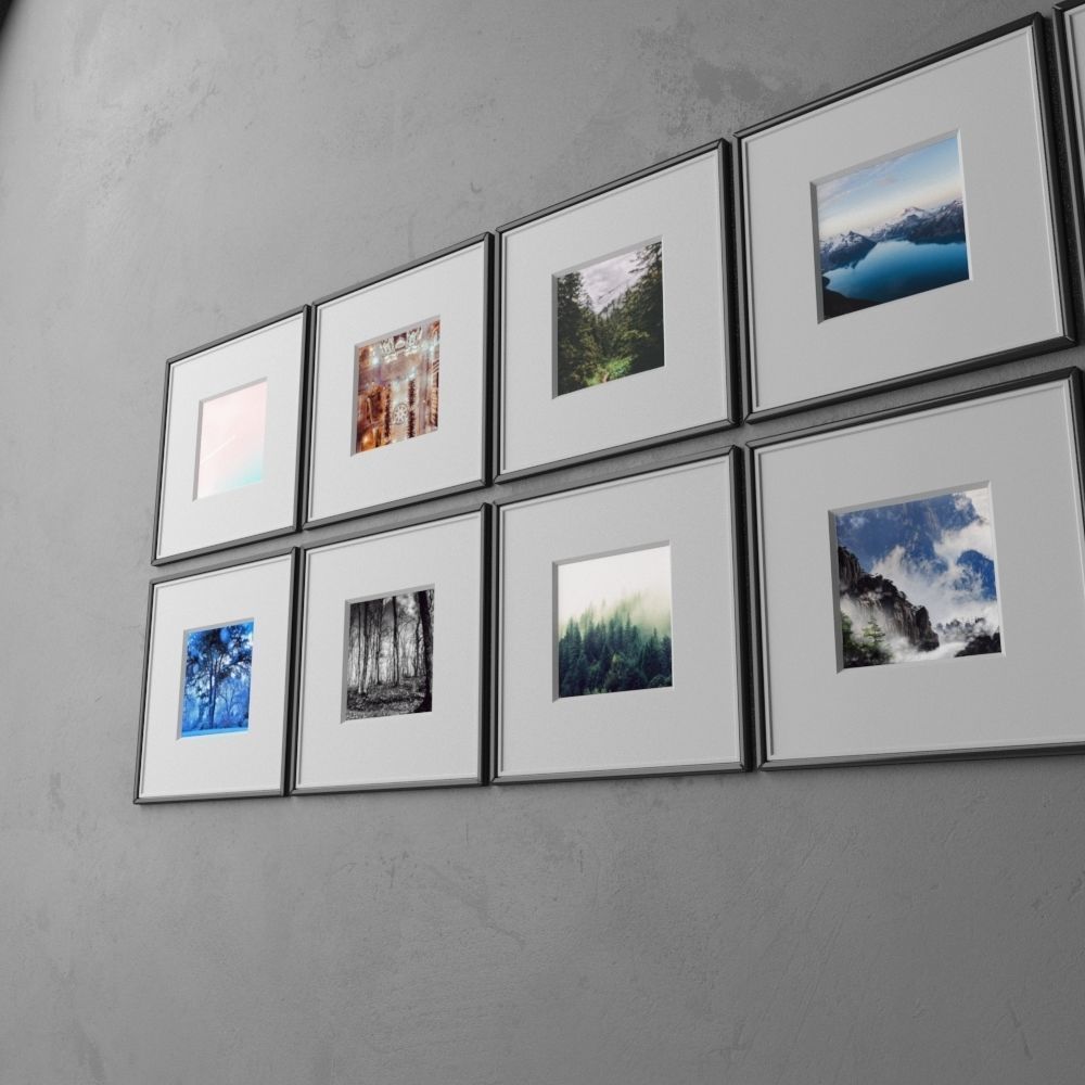 frame6 2x5 quad-13 3D model_2