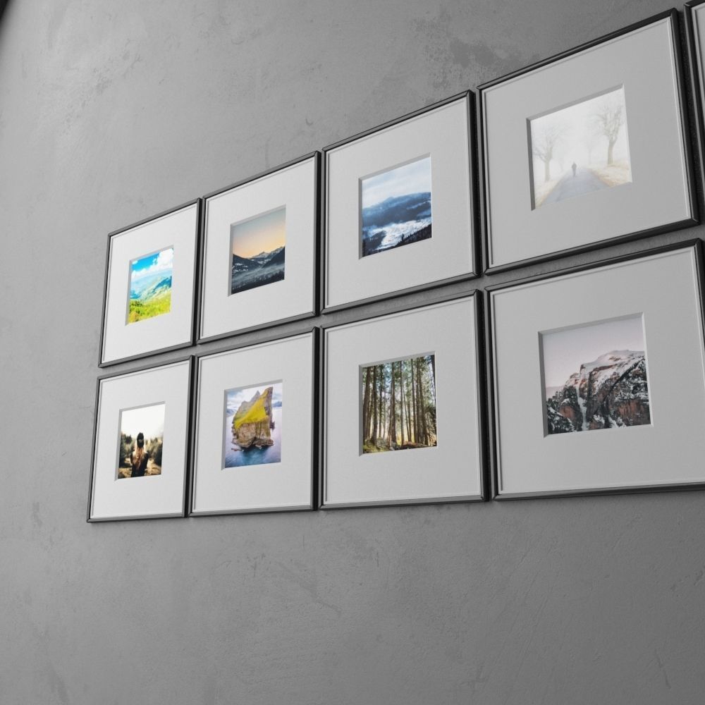 frame6 2x5 quad-18 3D model_2