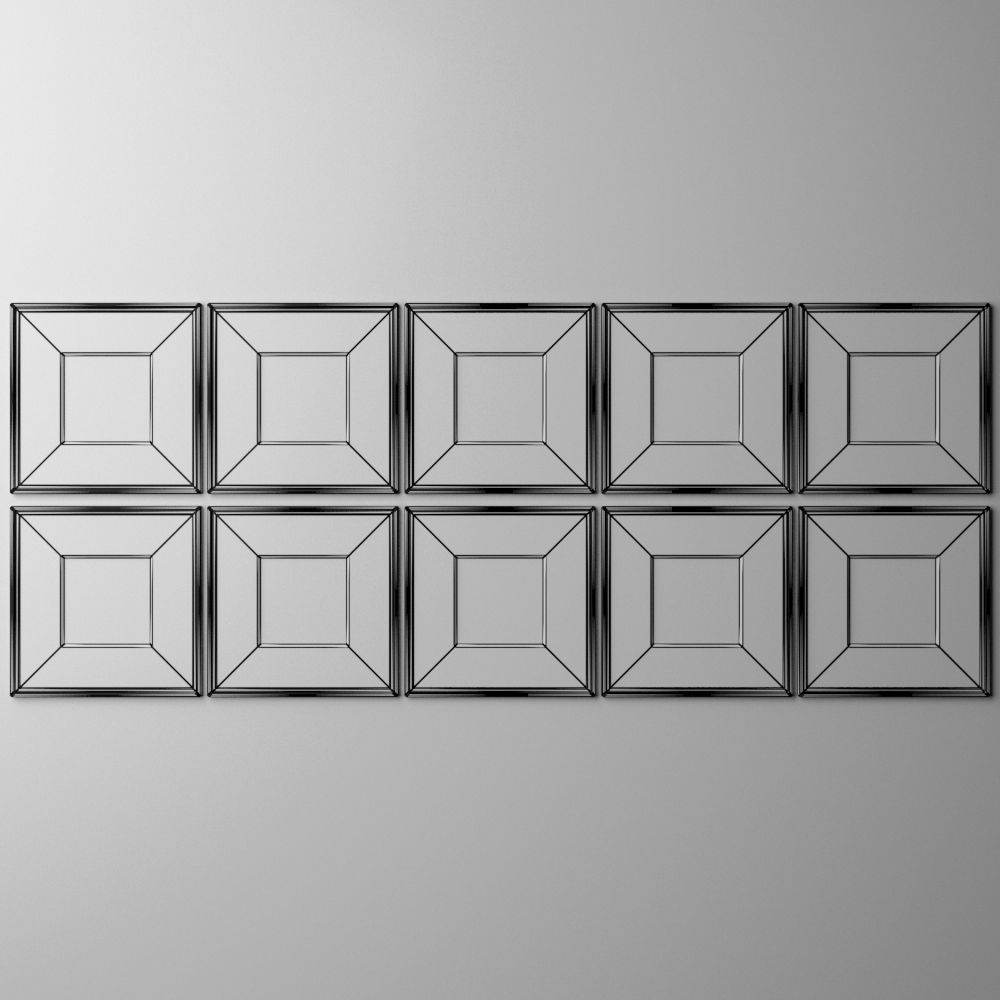 frame6 2x5 quad-2 3D model_3