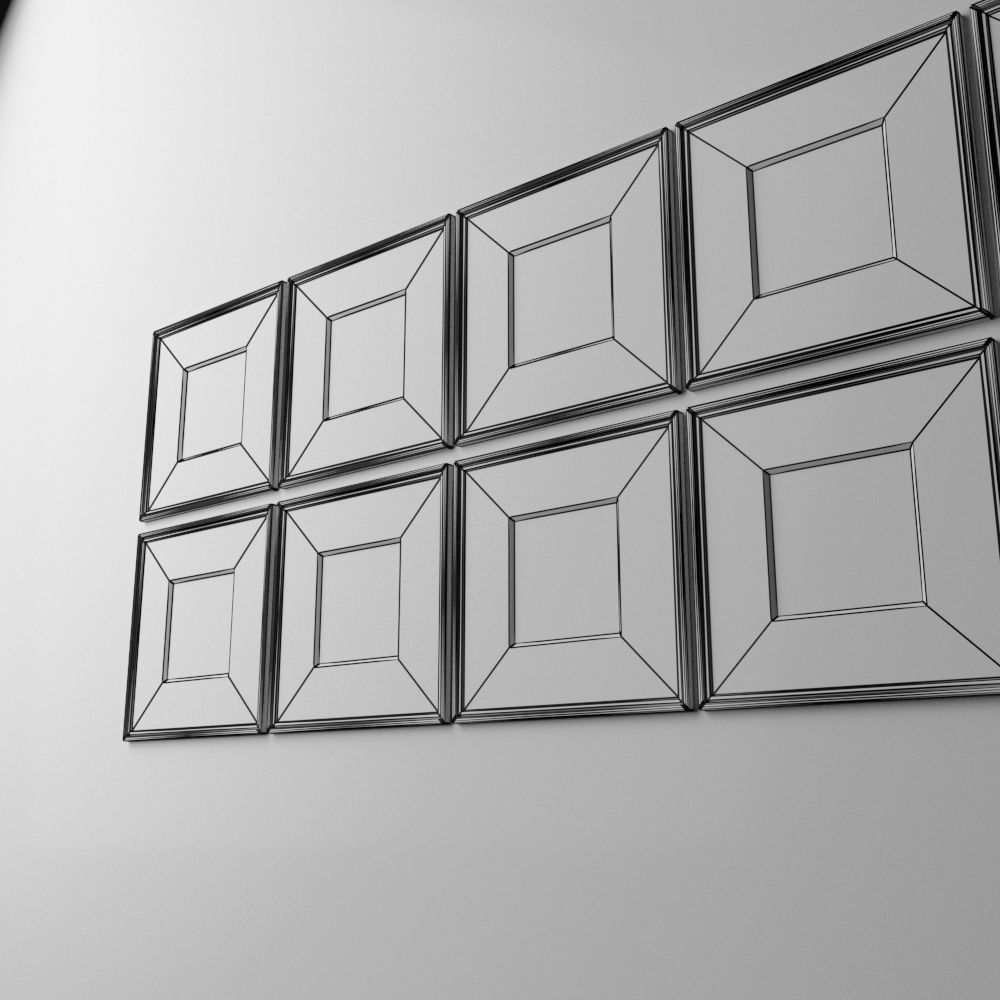 frame6 2x5 quad-2 3D model_5